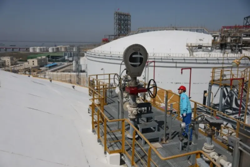LNG-mottagningsterminalen har transporterat över 100 miljarder kubikmeter naturgas utomlands